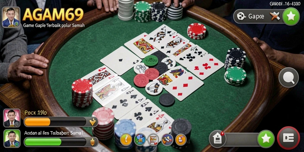 Tampilan gameplay AGAM69 yang seru dan menantang.