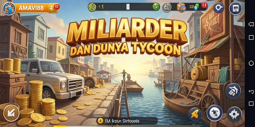 Tampilan menarik dari gameplay Tycoon di AMAVI88.