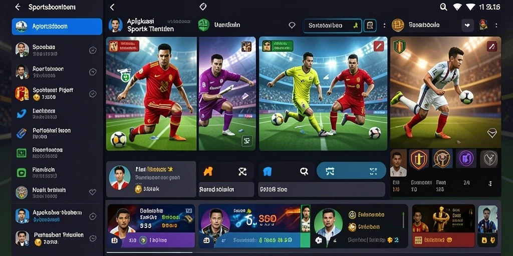Screenshot utama D06 menampilkan taruhan olahraga yang menarik.