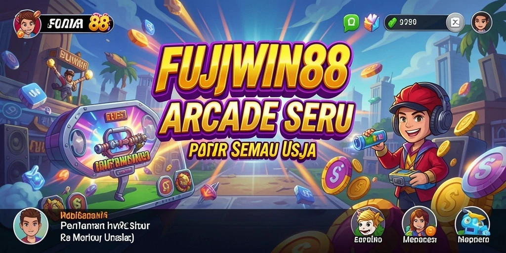 Screenshot utama FUJIWIN88 menampilkan aksi gameplay yang seru dan dinamis.