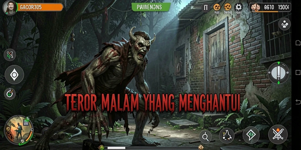 Screenshot menampilkan suasana mencekam GACOR305 saat gameplay.
