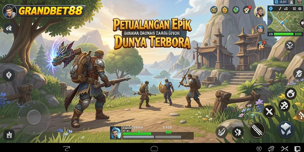 Tangkapan layar menampilkan eksplorasi mendalam dalam dunia terbuka.
