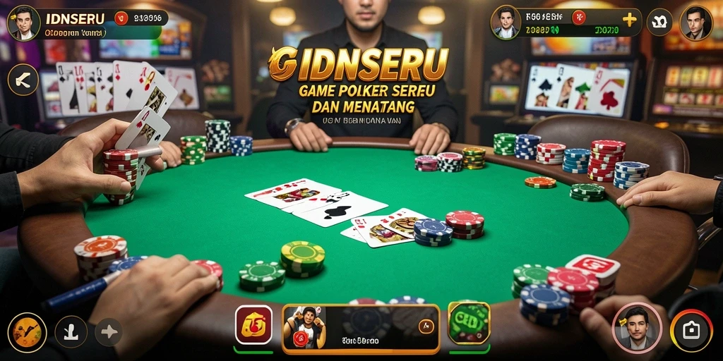 Tampilan gameplay seru dan interaktif dari IDNSERU.