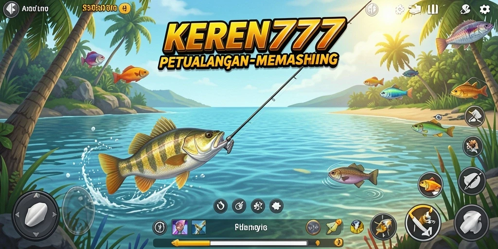 Tangkapan ikan yang spektakuler dalam gameplay KEREN777.