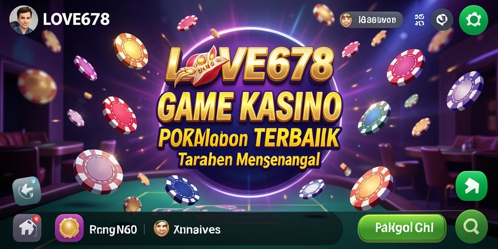 Tampilan gameplay kasino yang seru dan menghibur di LOVE678.