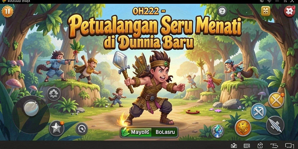Screenshot gameplay OH222 yang menampilkan momen petualangan menegangkan.
