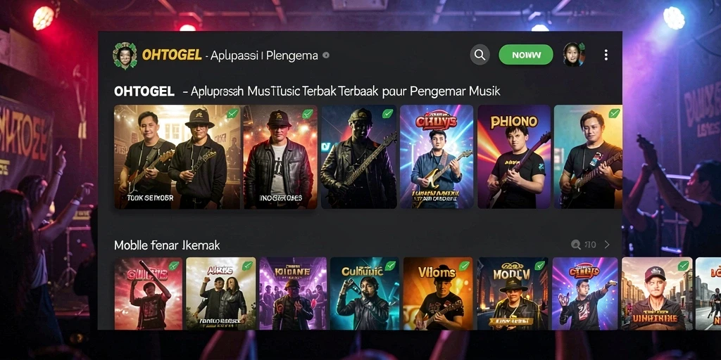Tampilan gameplay OHTOGEL yang seru dan interaktif saat bernyanyi.