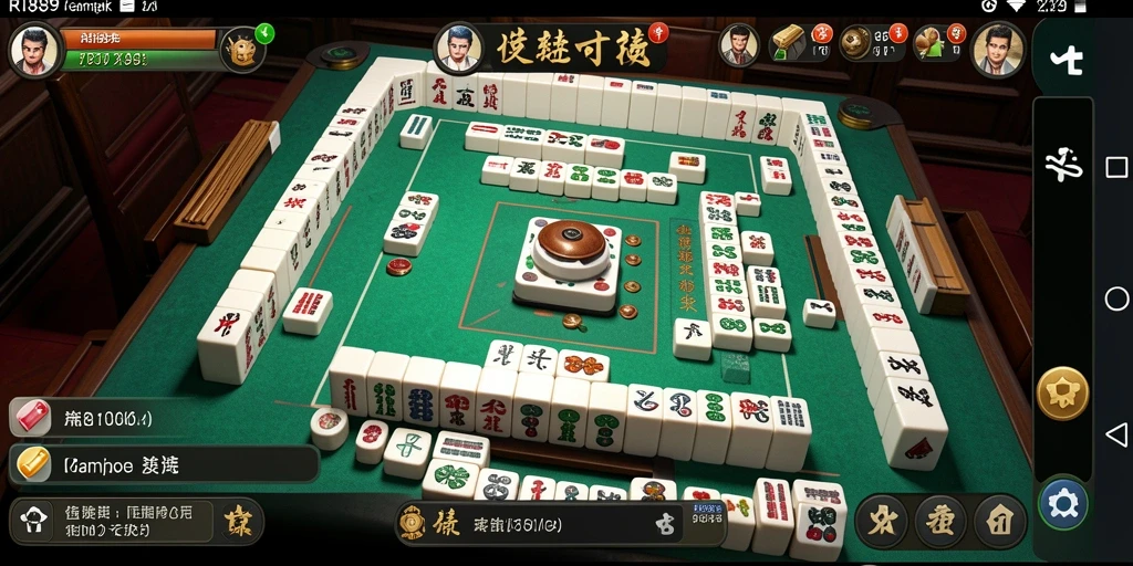 Tampilan gameplay <strong>RI889</strong> yang menarik dan imersif dalam permainan Mahjong.