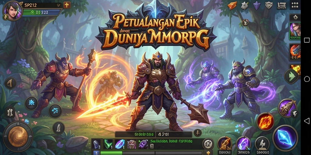 Tangkapan layar utama SP212 menampilkan gameplay yang seru dan mendebarkan.
